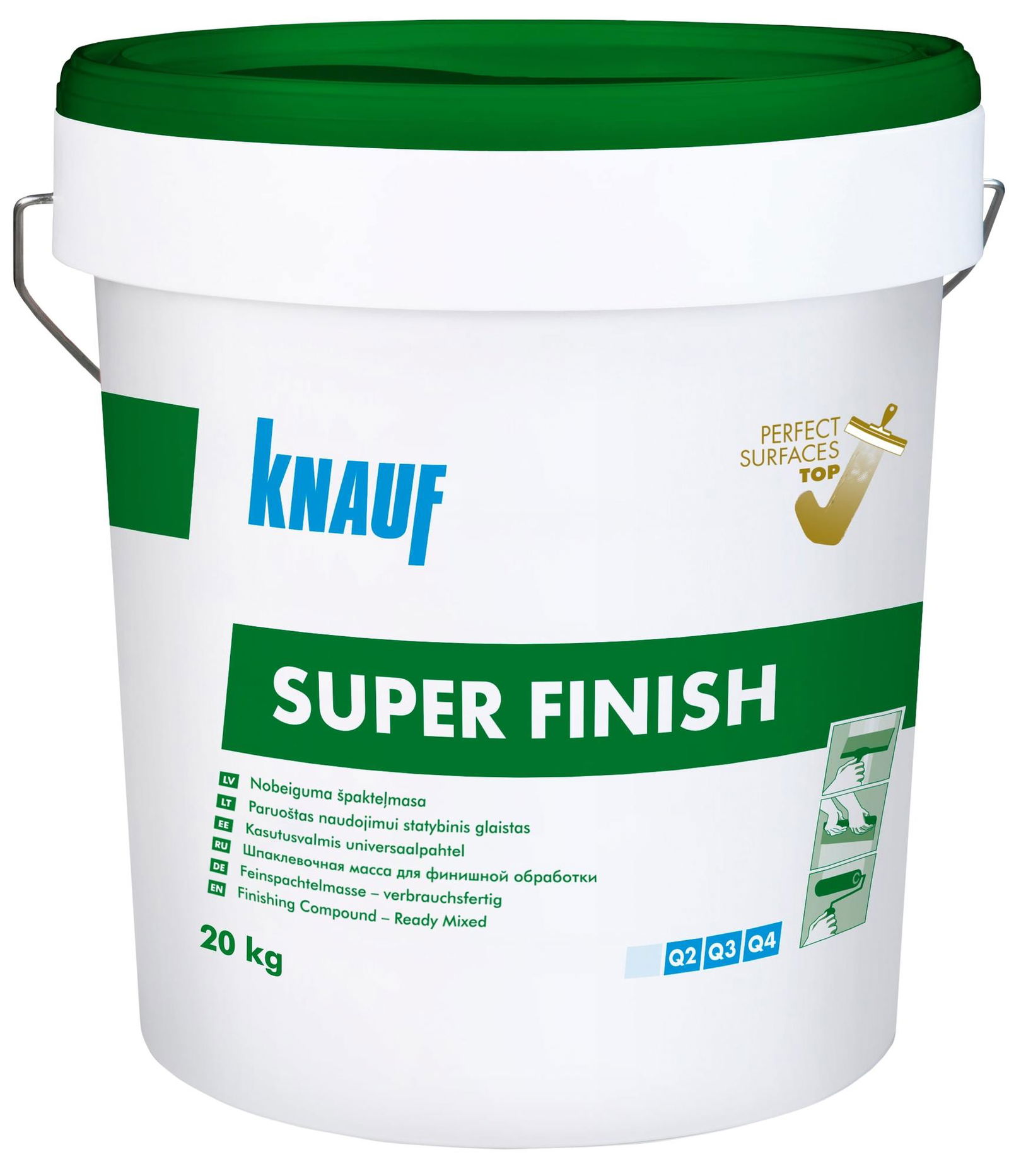 Glaistas KNAUF SUPER FINISH, 20 kg