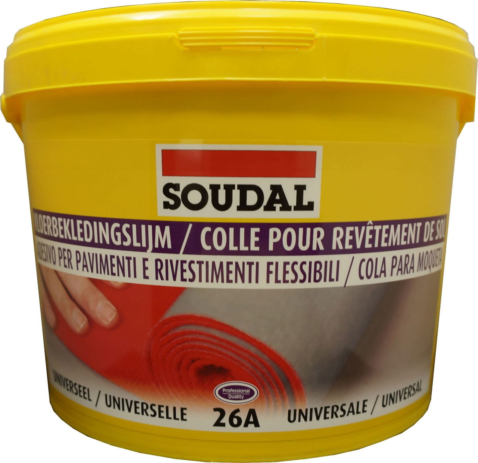 Grindų dangų klijai SOUDAL FLOORCOATING ADHESIVE 26A, 5 kg