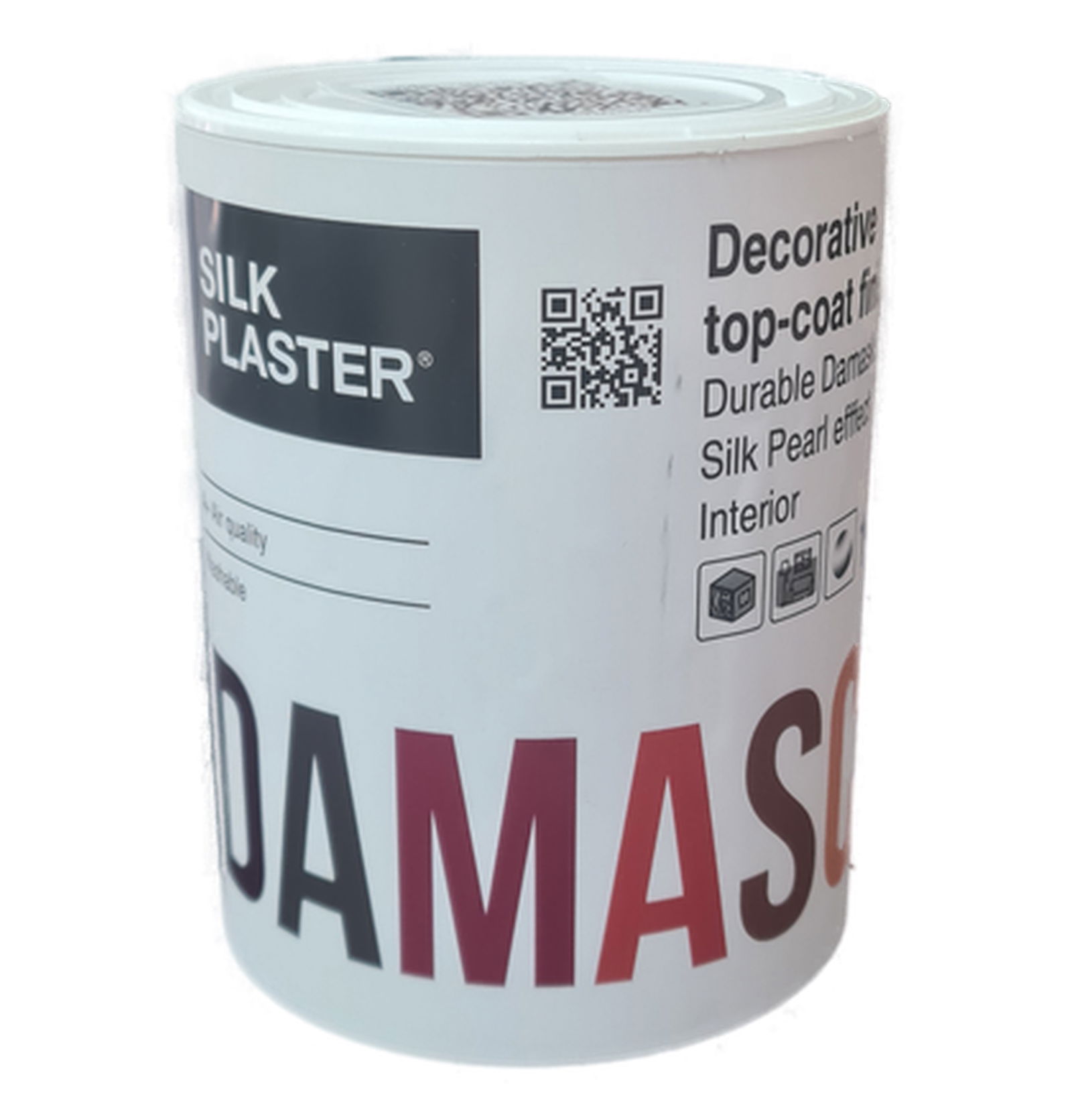 Dekoro glaistas Damasco, šilko efektas, blizgus, 0,9 L