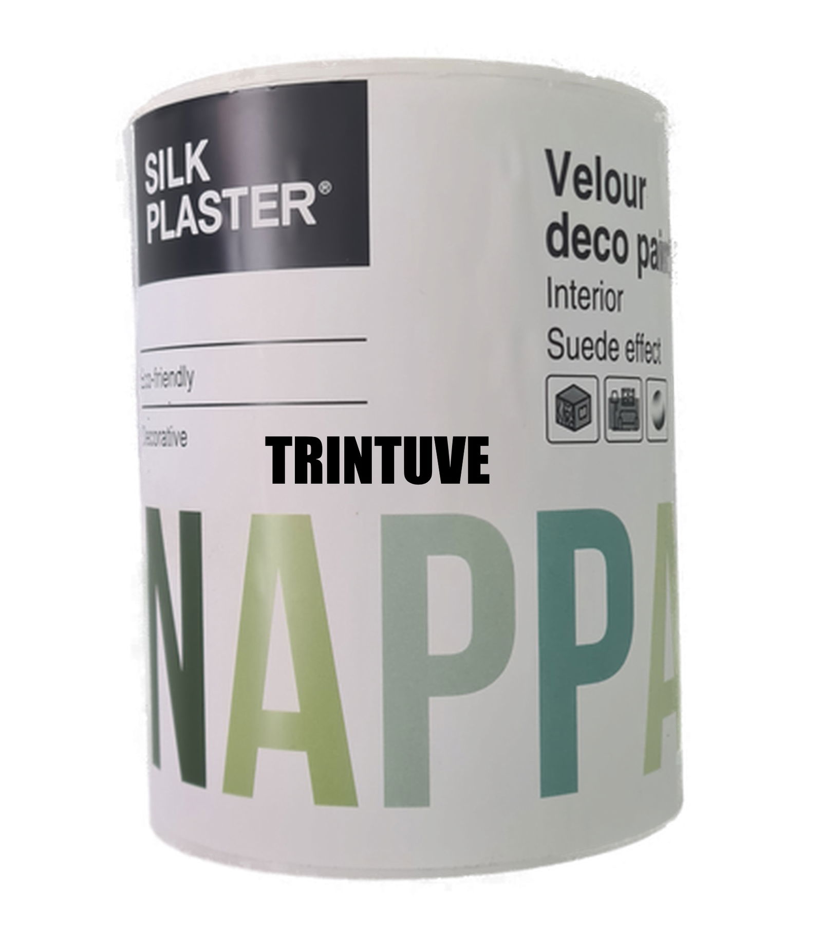 Dekoro dažai Nappa, efektas zamša, matinis 0,9 L