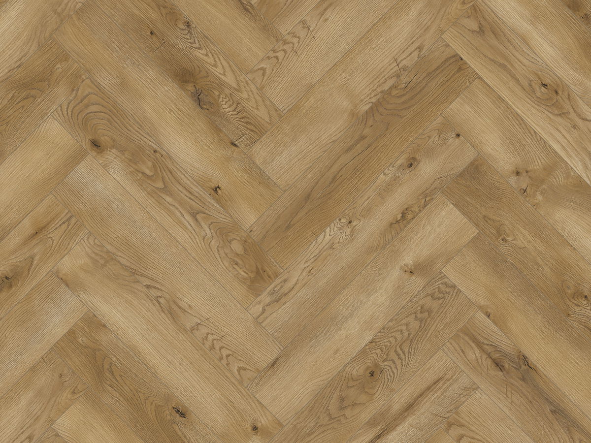 Laminatas VILLE Herringbone, 63263, atsarus vandeniui 24 h, 643 x 131 x 8 mm, 32/AC5