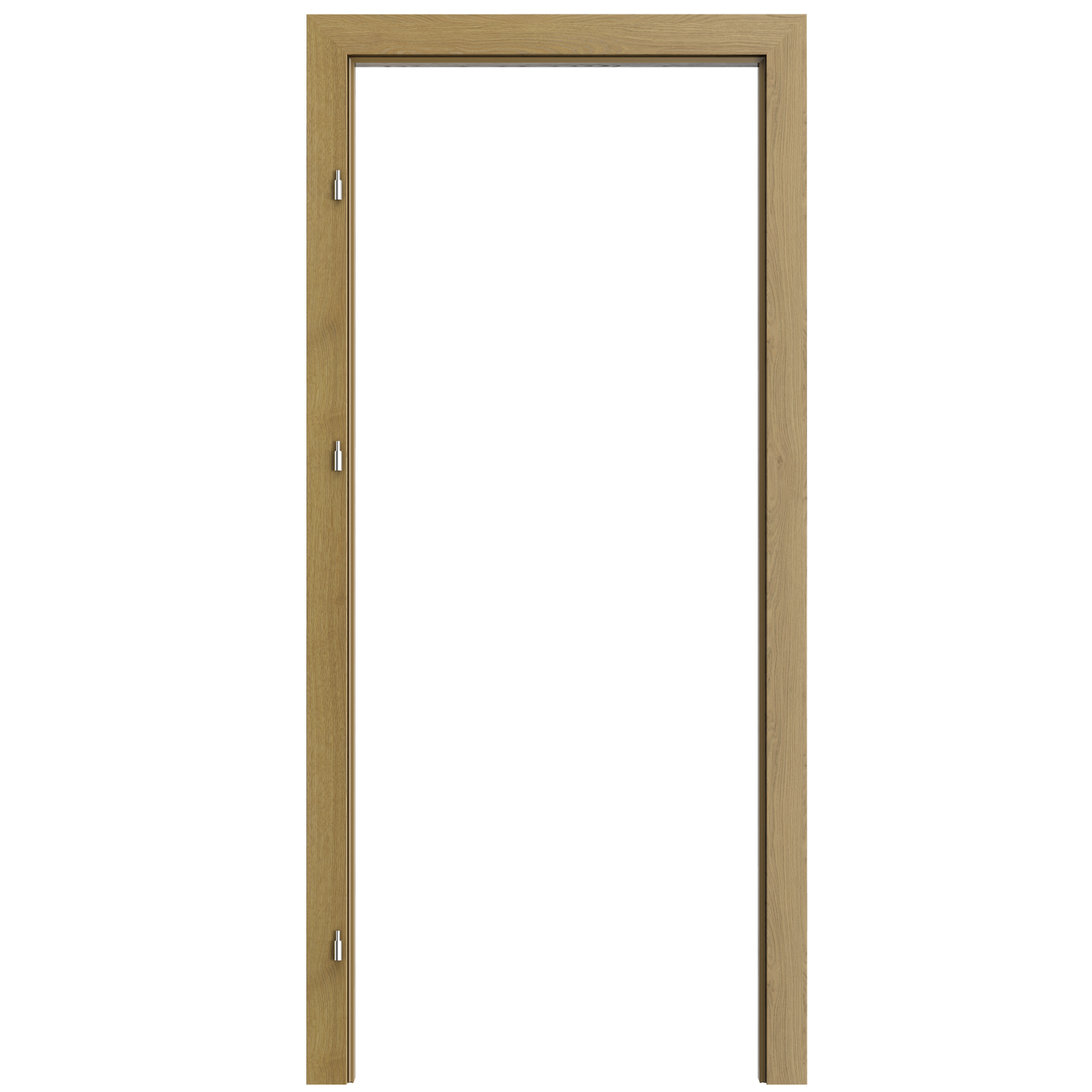 Reguliuojama durų stakta PORTA SYSTEM, Katanijos ąž sp., 746 x 2038 x 125 - 165 mm, kairė
