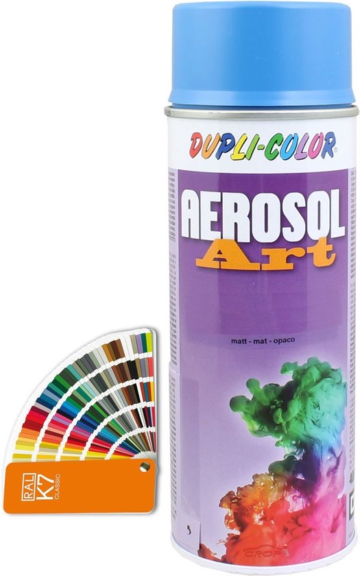 Purškiami akriliniai dažai DUPLI COLOR RAL8017, šokolado rudos sp., 400 ml