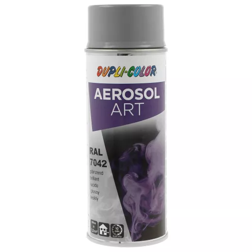 Purškiami akriliniai dažai DUPLI COLOR RAL7042, kelio pilkos sp., 400 ml