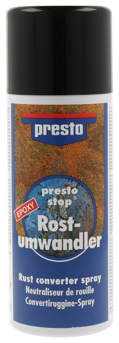 Rūdžių surišėjas ir gruntas metalui PRESTO, rusvai gelsvos sp., 150 ml