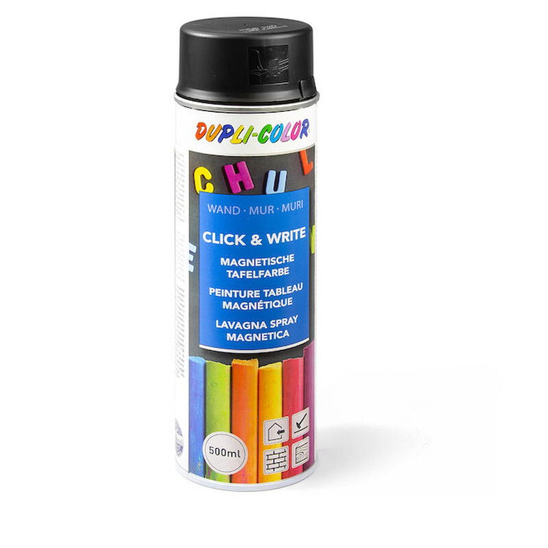 Magnetiniai ir mokyklinių lentų dažai DUPLI COLOR, juodos sp., 500 ml