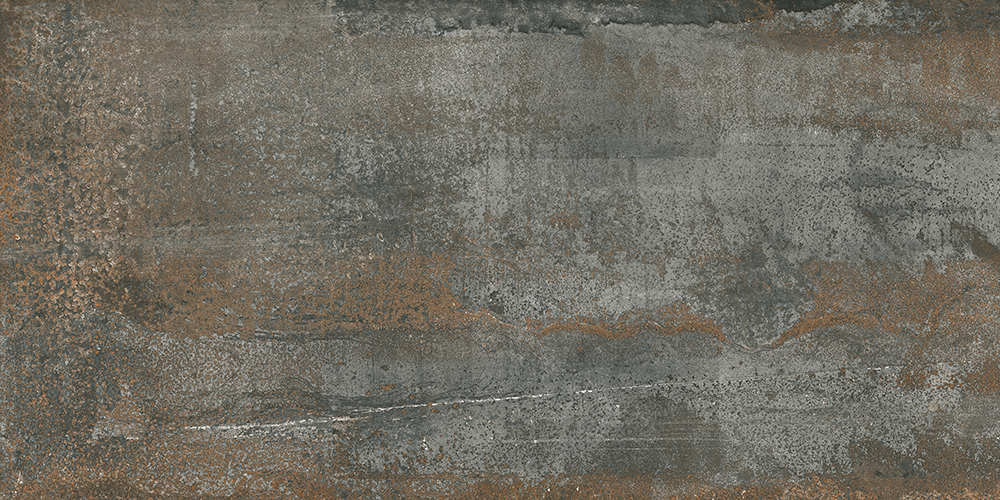 Akmens masės plytelės OXYDE NOIR, matinės, rekt., 60 x 120 cm