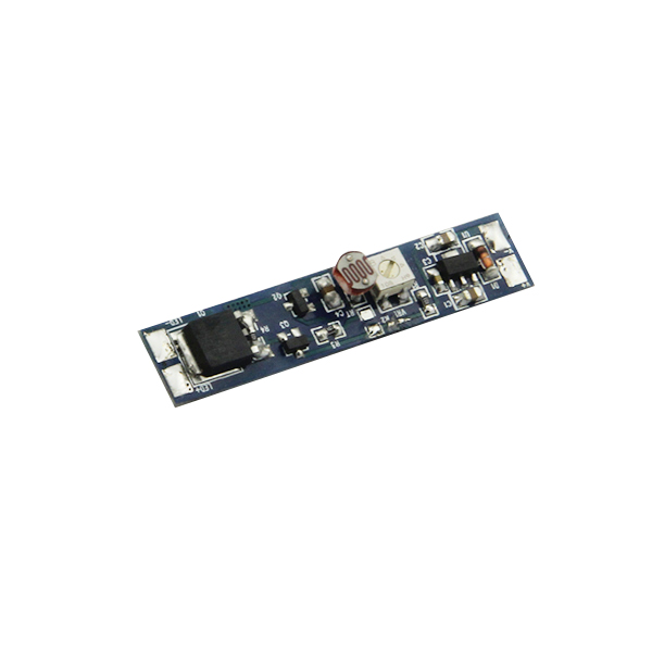 LED juostos šviesos sensorius 12-24Vdc, 8A, reguliuojamas 2-60lux