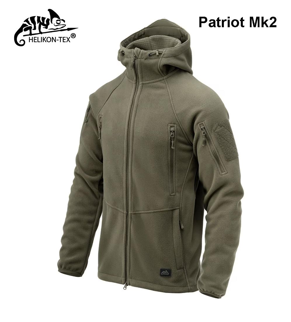 Džemperis Helikon Patriot Mk2 Hybrid Fleece Olive Green XS