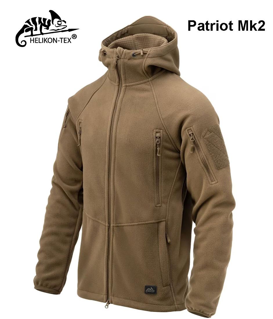 Džemperis Helikon Patriot Mk2 Hybrid Fleece Coyote S