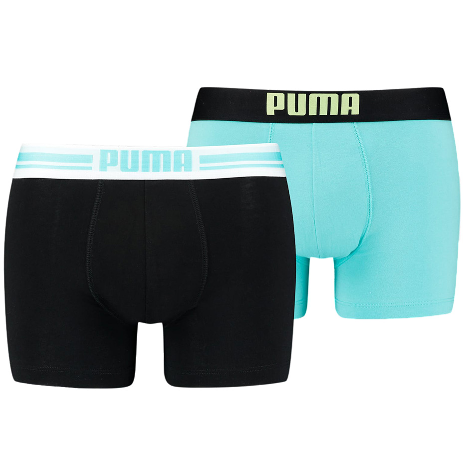 Vyrų Bokseriai Puma Dedamas Logotipas Boxer Mėlynas, Juodas 906519 10