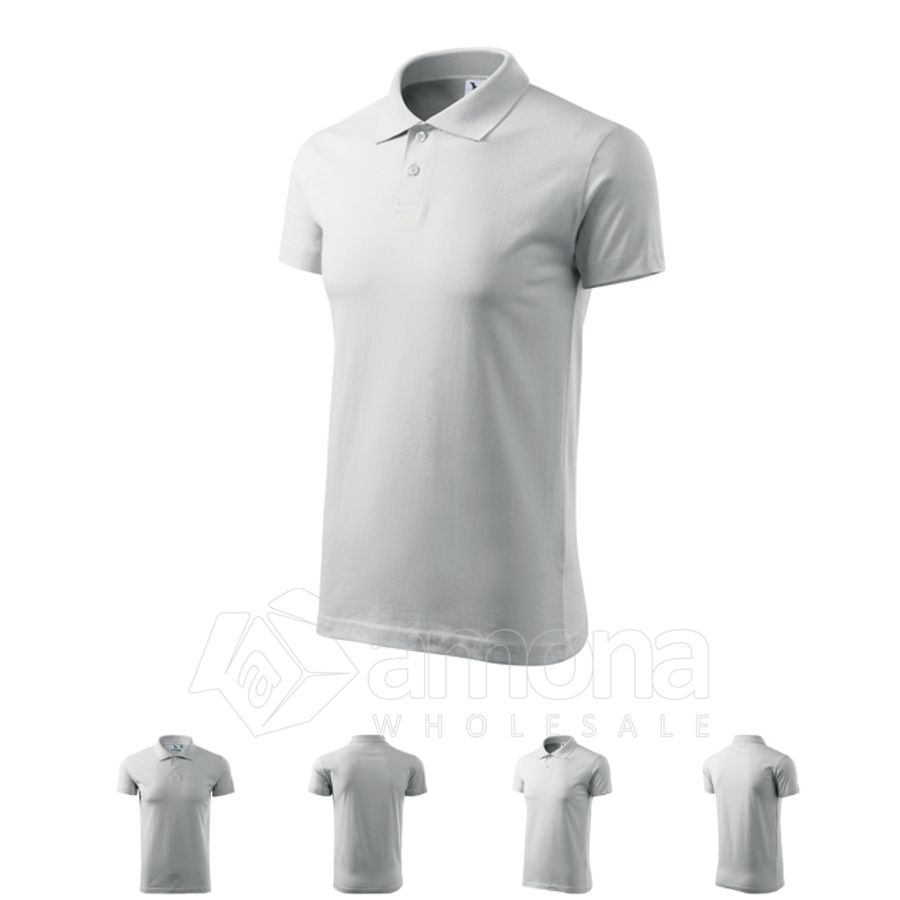 Polo marškinėliai MALFINI Single J. White, unisex