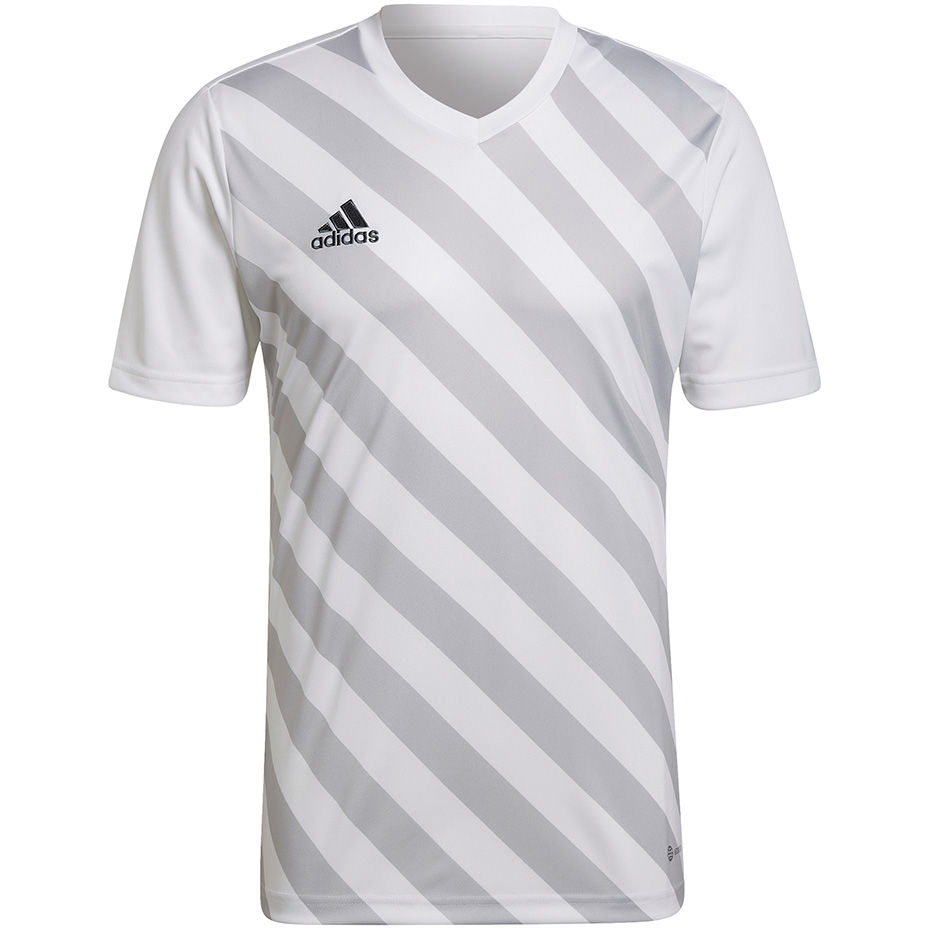 Vyriški Marškinėliai Adidas Entrada 22 Baltai Pilkas HF0129