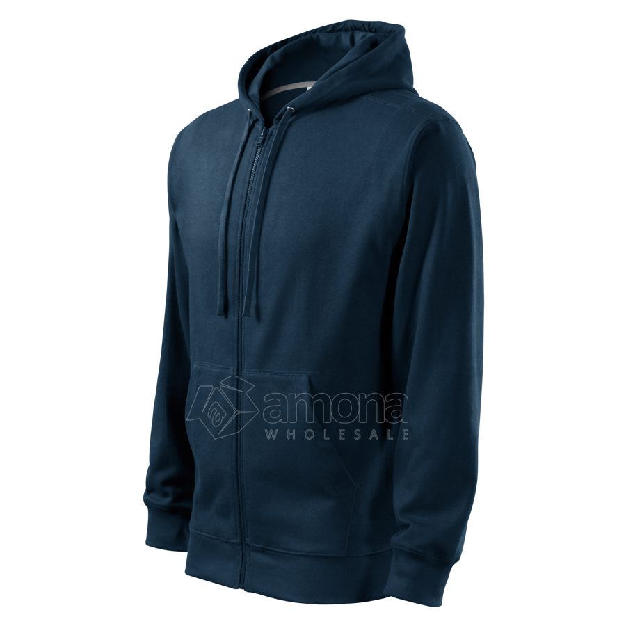 Džemperis vyriškas Malfini Trendy Zipper Navy Blue