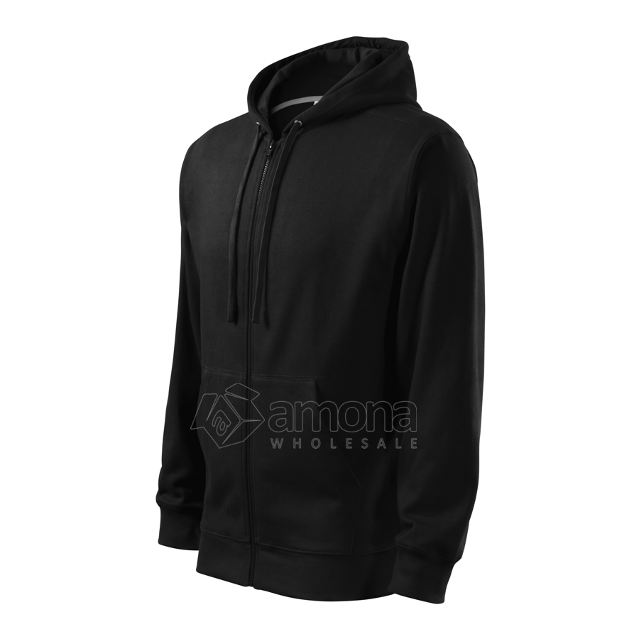 Džemperis vyriškas Malfini Trendy Zipper Black