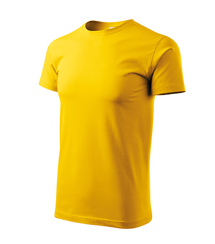 Marškinėliai Heavy New 137 Unisex Yellow