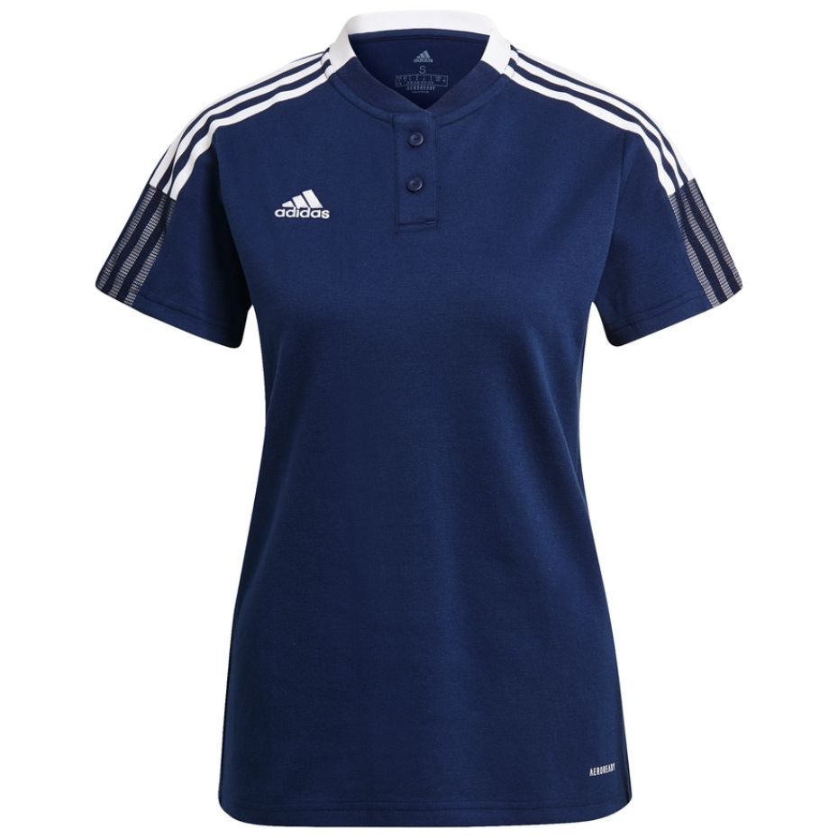 Moteriški Marškinėliai "Adidas Tiro 21 Polo W" Tamsiai Mėlyna GK9674