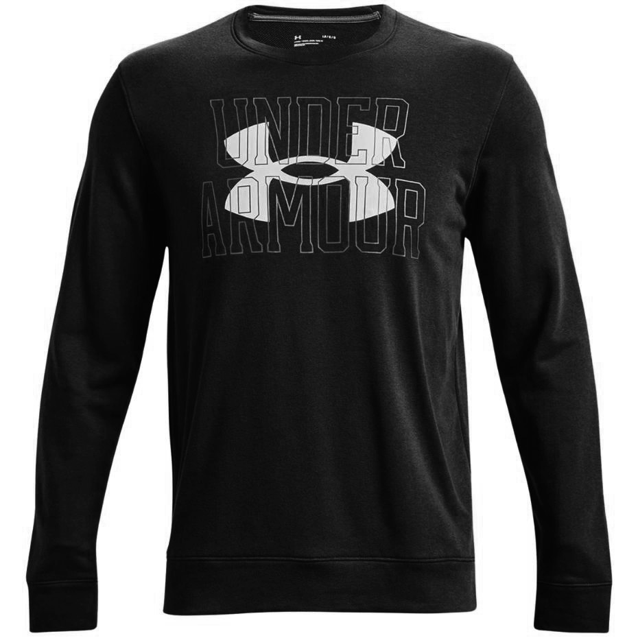 Vyriškas Megztinis "Under Armour UA Rival Terry Logo Crew" Juodi 1370391 001