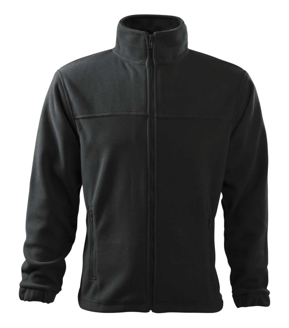 Vyriškas Flisinis Džemperis RIMECK Jacket 501, ebony gray 280 g/m²