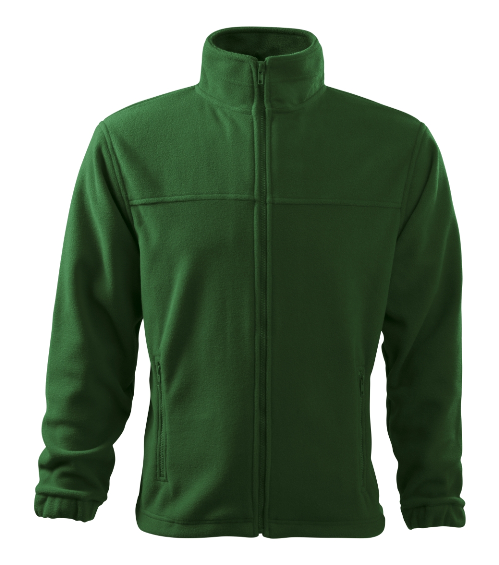 Vyriškas Flisinis Džemperis RIMECK Jacket 501, bottle green 280 g/m²