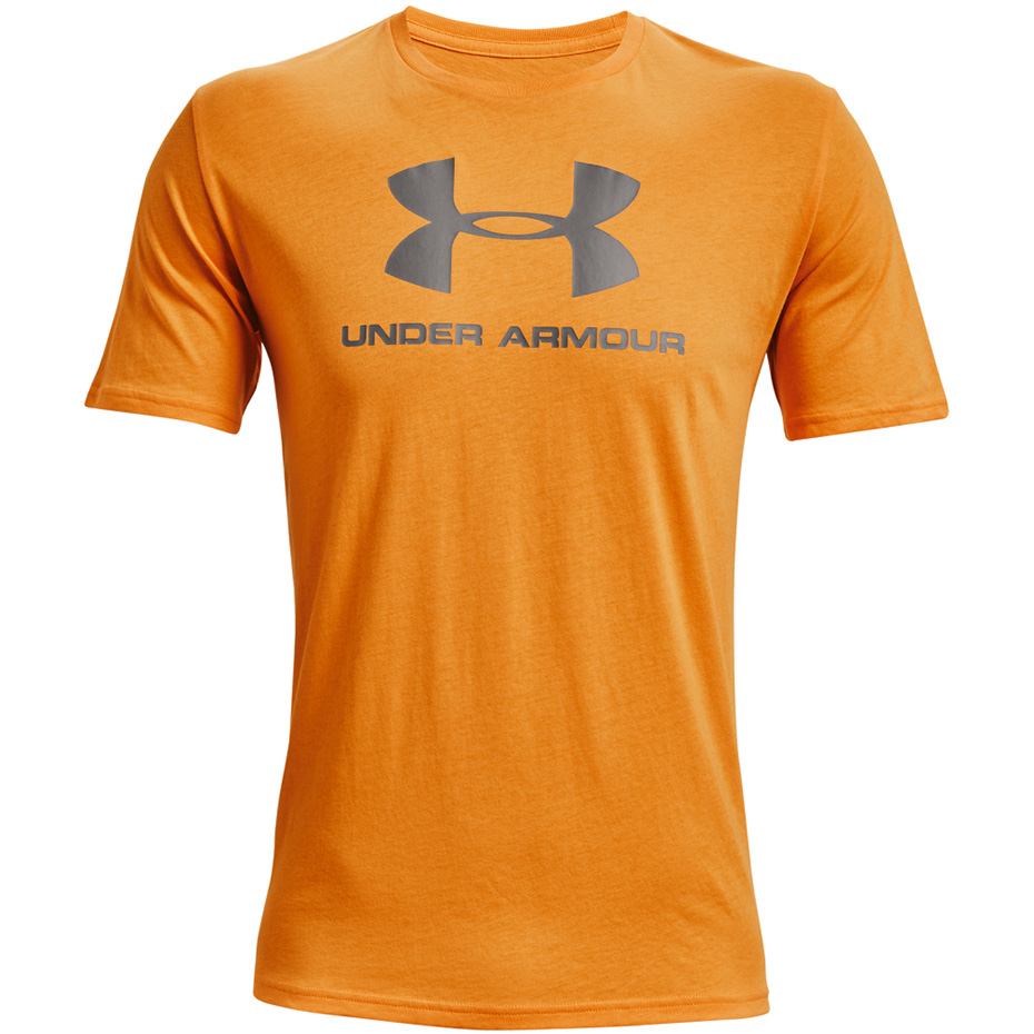 Vyriški Marškinėliai "Under Armour Sportstyle Logo Oranžinis 1329590 755"