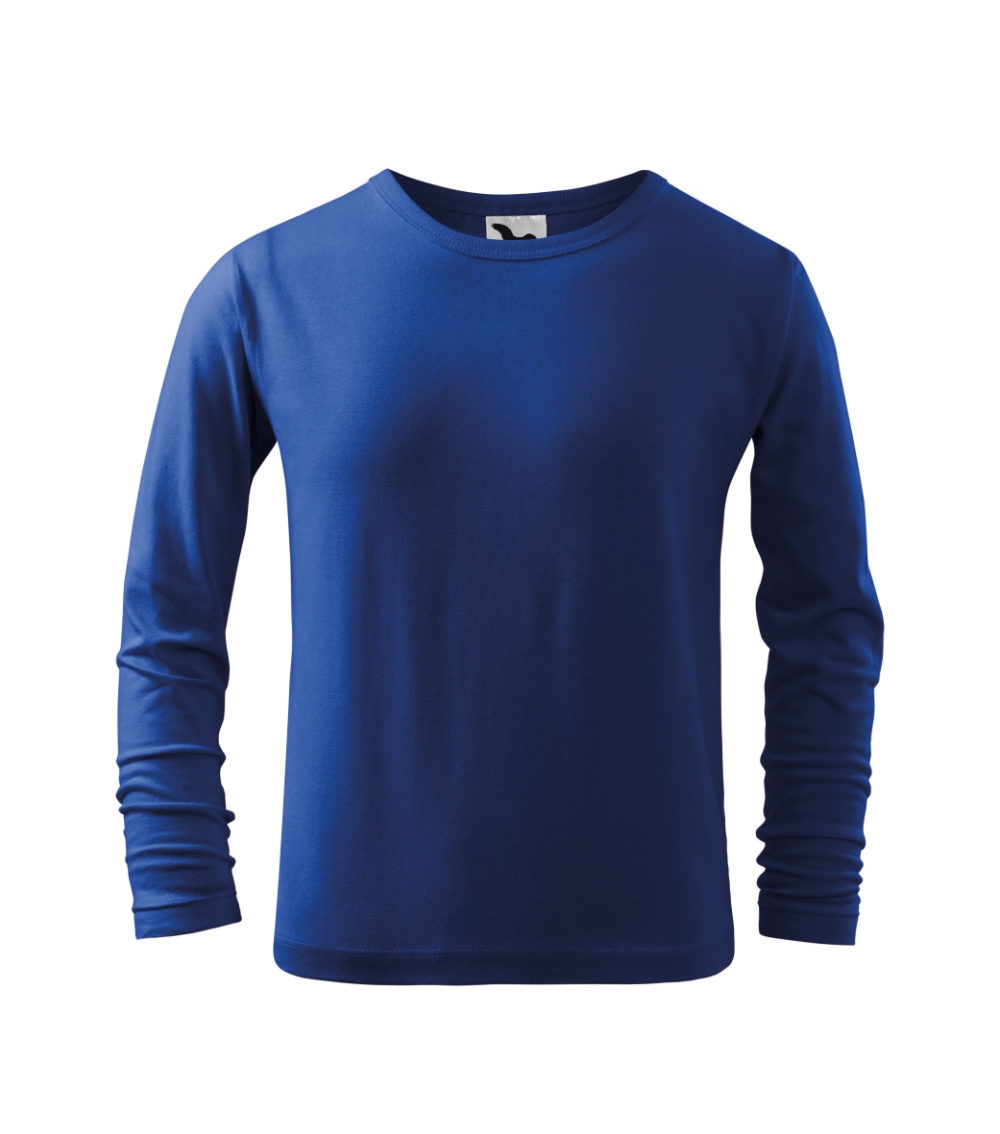 Vaikiški marškinėliai Malfini Fit-T LS 121 Royal blue Ilgoms rankovėmis