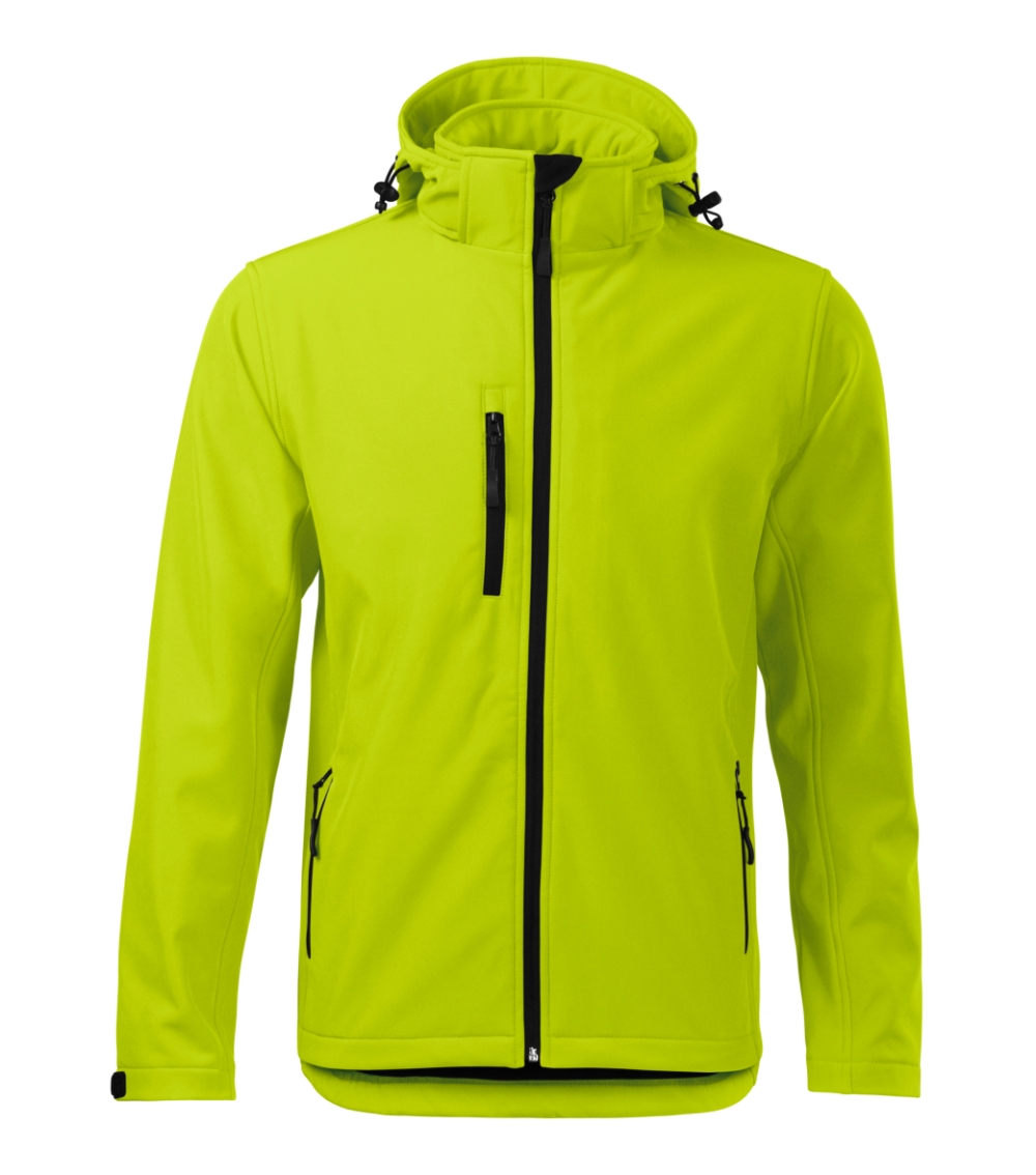 Vyriška Softshell striukė Malfini Performance 522 lime punch 300 g/m²