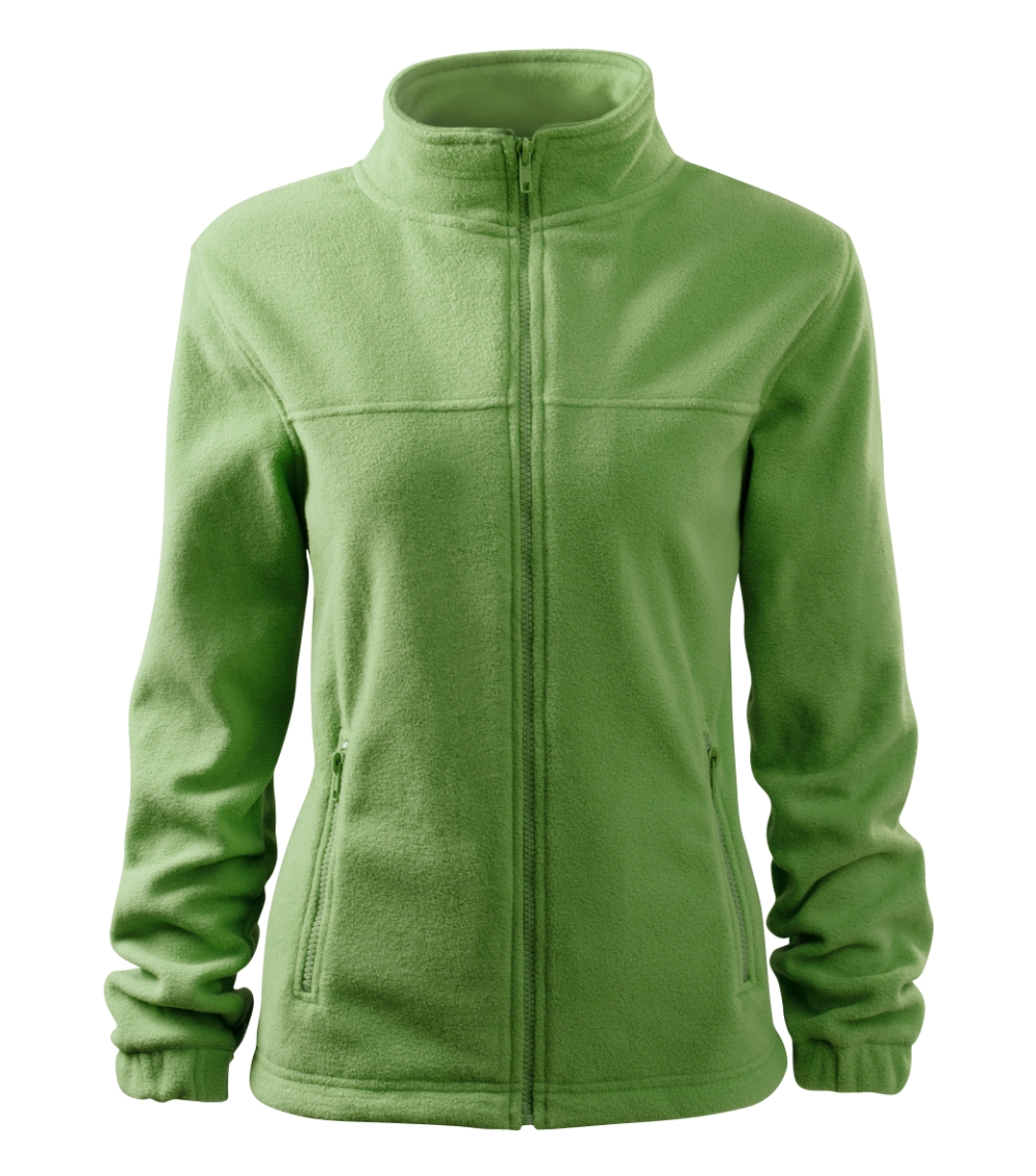 Moteriškas Flisinis Džemperis RIMECK Jacket 504, Grass green 280 g/m²