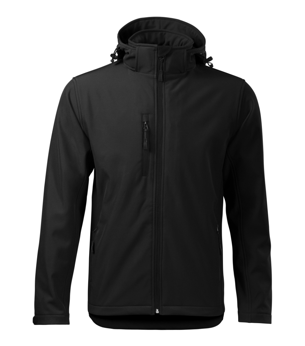 Vyriška Softshell striukė Malfini Performance 522 black, 300 g/m²