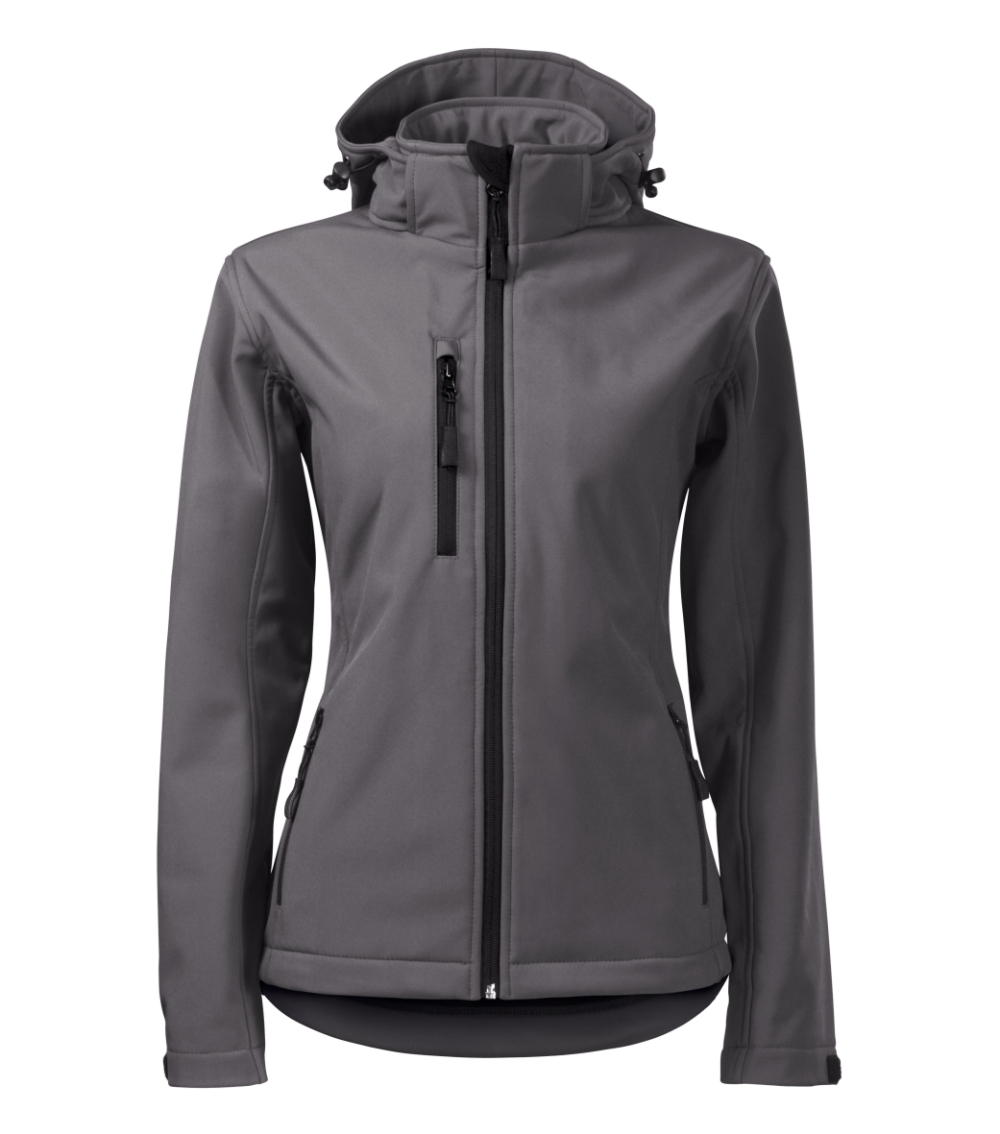 Moteriška Softshell striukė Malfini Performance 521 steel gray, 300 g/m²