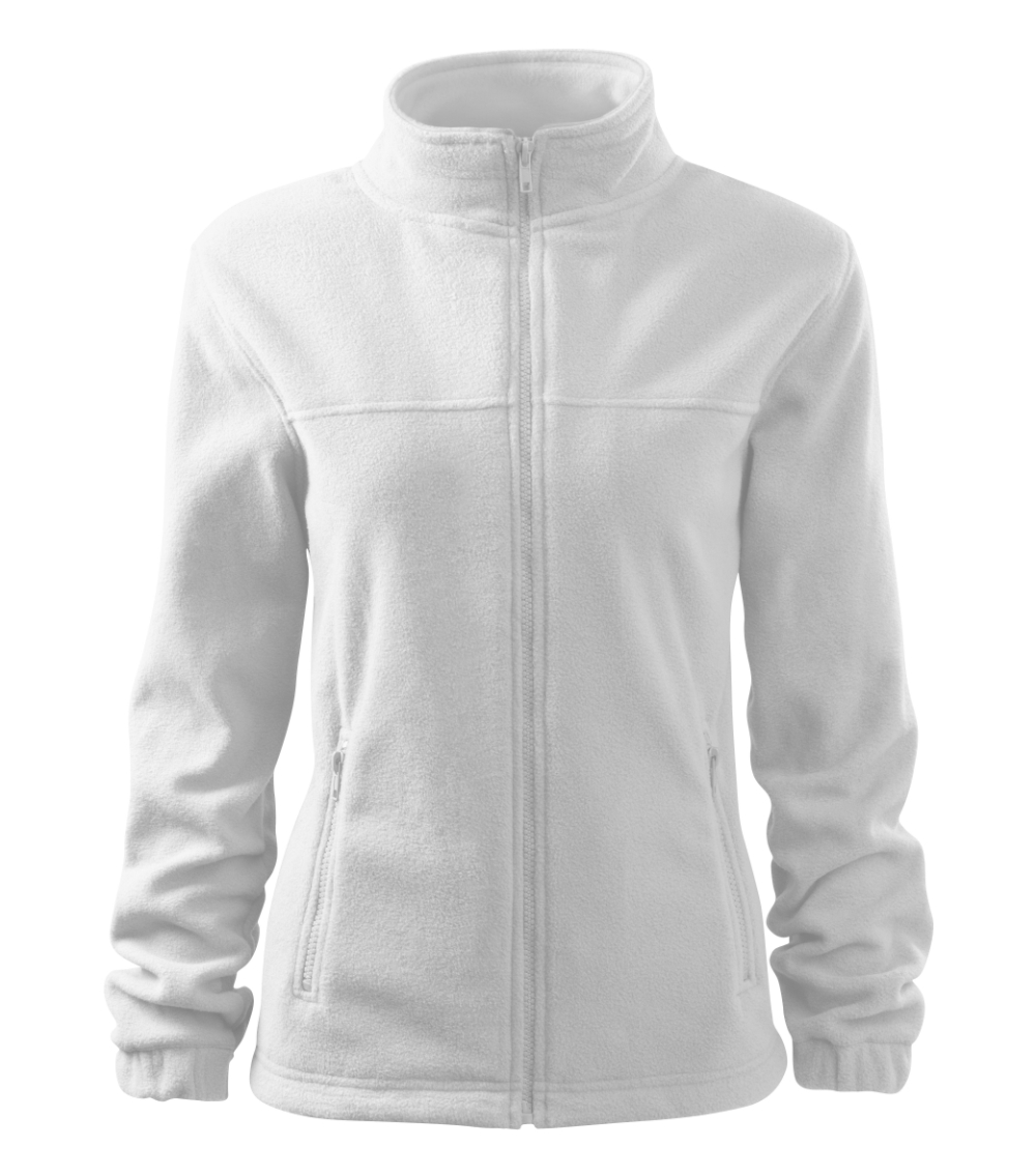 Moteriškas Flisinis Džemperis RIMECK Jacket 504, White 280 g/m²