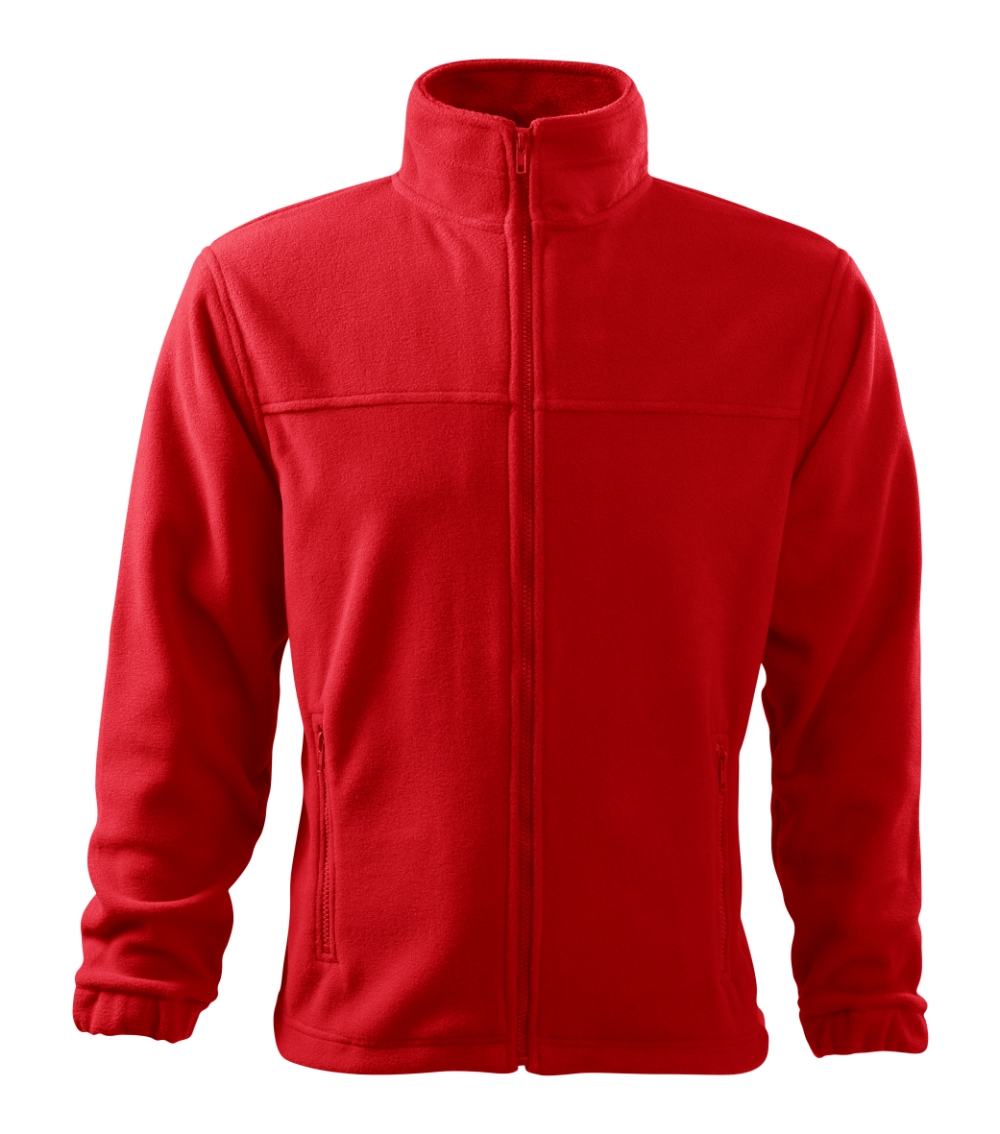 Vyriškas Flisinis Džemperis RIMECK Jacket 501, Red 280 g/m²