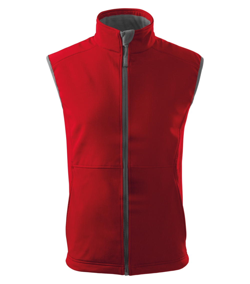 Vyriška Softshell liemenė Malfini Vision 517, Red 280 g/m²