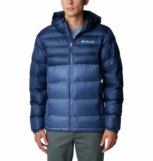 Columbia žiemos striukė vyrams Buck Butte™ Insulated Hooded Jacket. Spalva mėlyna / tamsiai mėlyna