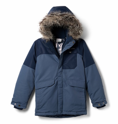 Columbia striukė berniukui Nordic Strider™ II Jacket. Spalva mėlyna / tamsiai mėlyna