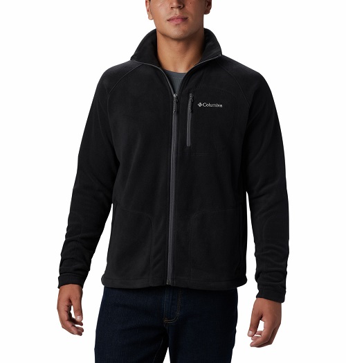 Columbia vyriškas flisinis džemperis Fast Trek™ II Full Zip Fleece. Spalva juoda