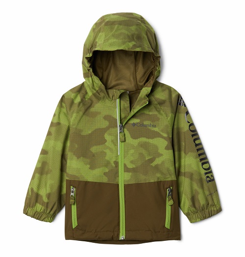 Columbia lietaus striukė DALBY SPRINGS JACKET. Spalva žalia chaki