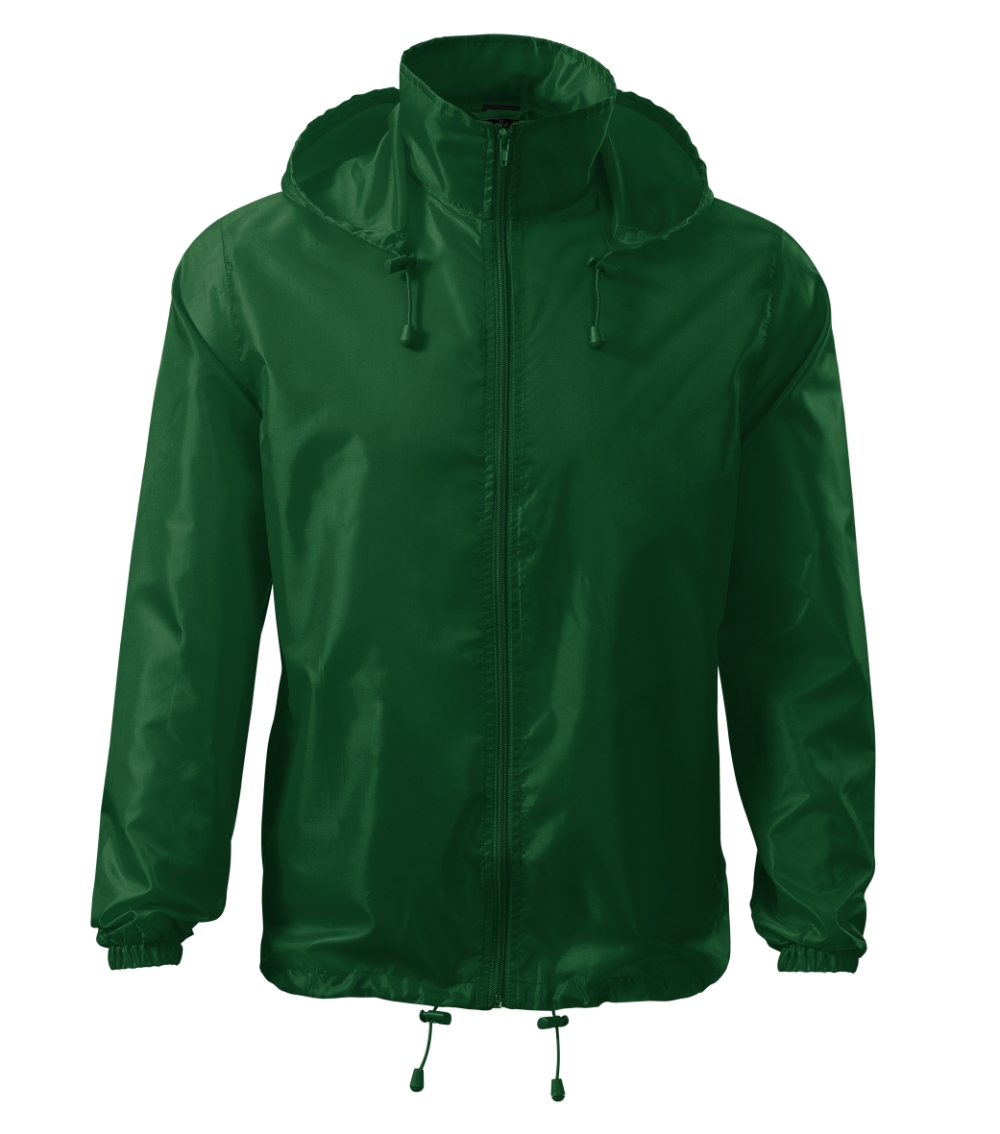 Striukė nuo vėjo ir lietaus Malfini Windy 524 bottle green, unisex