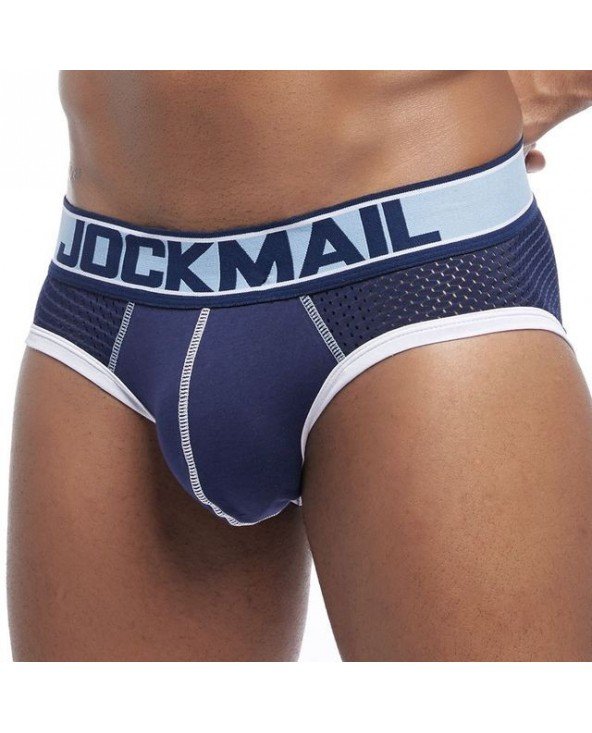 JOCKMAIL Naujo dizaino Vyriškos apatinės kelnaitės Slip Mesh vyriškos apatinės seksualios kelnaitės