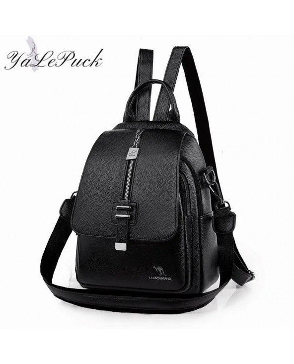 Women Backpack Designer high quality Leather Women Bag Fashion School Bags Multifunction Large Capacity Travel Backpacks mochila