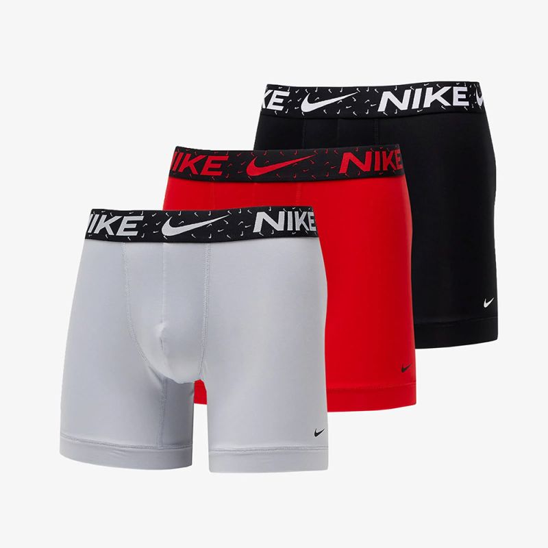 Nike Essential Micro Dri-Fit Boxer Apatiniai 3Vnt. - Dydis M (KE1157-5F6 Apatiniai)