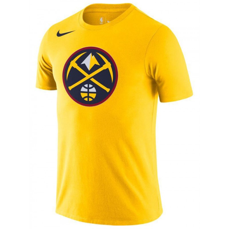 Nike Nba Denver Nuggets Dri-Fit Logo Marškinėliai - Dydis M (DA6011-728 Marškinėliai)