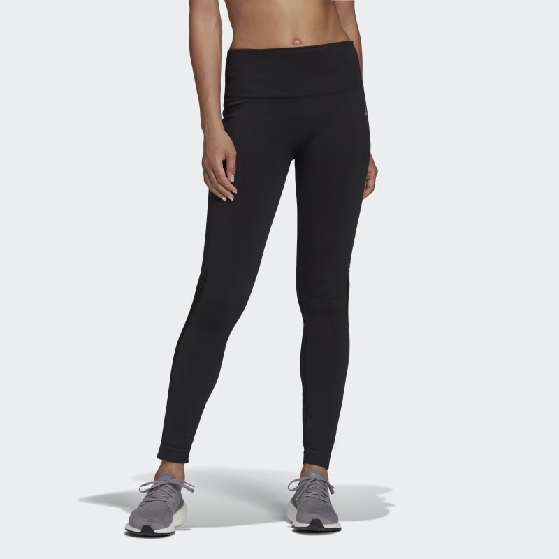 adidas Wmns AEROKNIT 7/8 Running Tights - Dydis L (H57769 Timpos)