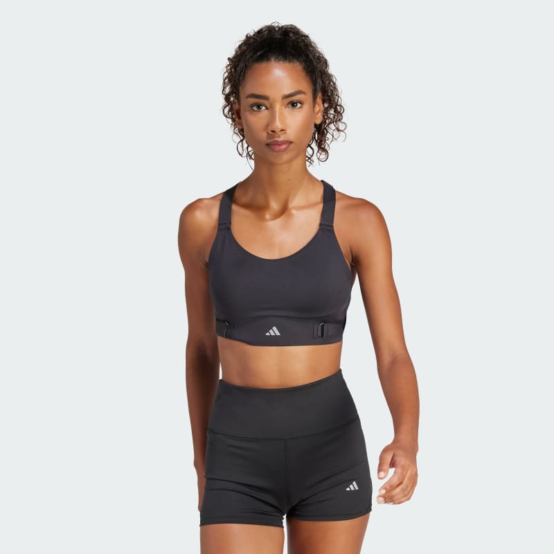 adidas FastImpact Luxe Run High-Support Bra - Dydis M (A-B) (IQ3359 Sportinės liemenėlės)