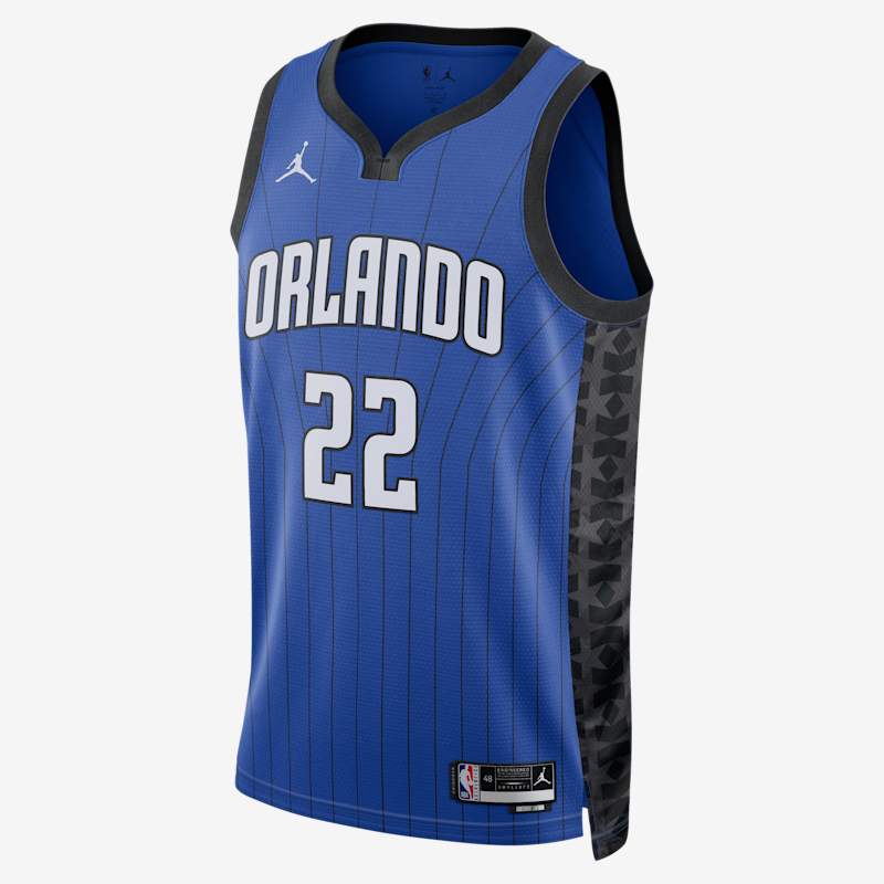 Jordan Dri-FIT NBA Orlando Magic Statement Edition Swingman Jersey Franz Wagner  - Dydis M (DO9538-484 Marškinėliai)