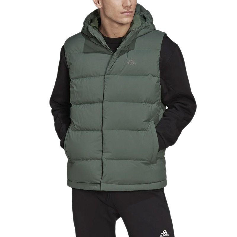 adidas Helionic Hooded Down Vest - Dydis M (HG6274 Liemenės)