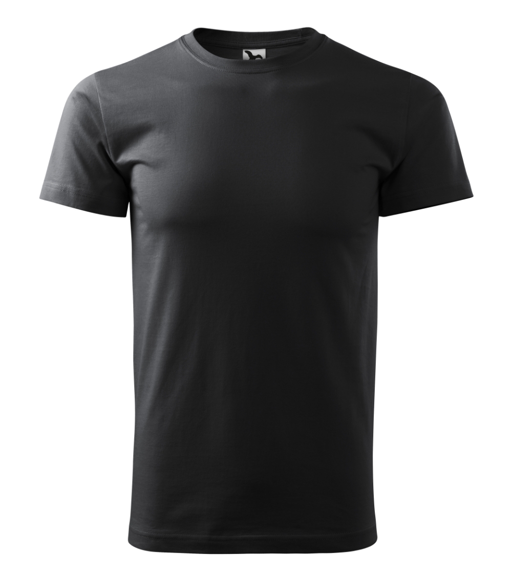 Marškinėliai MALFINI Basic 129 Ebony Gray