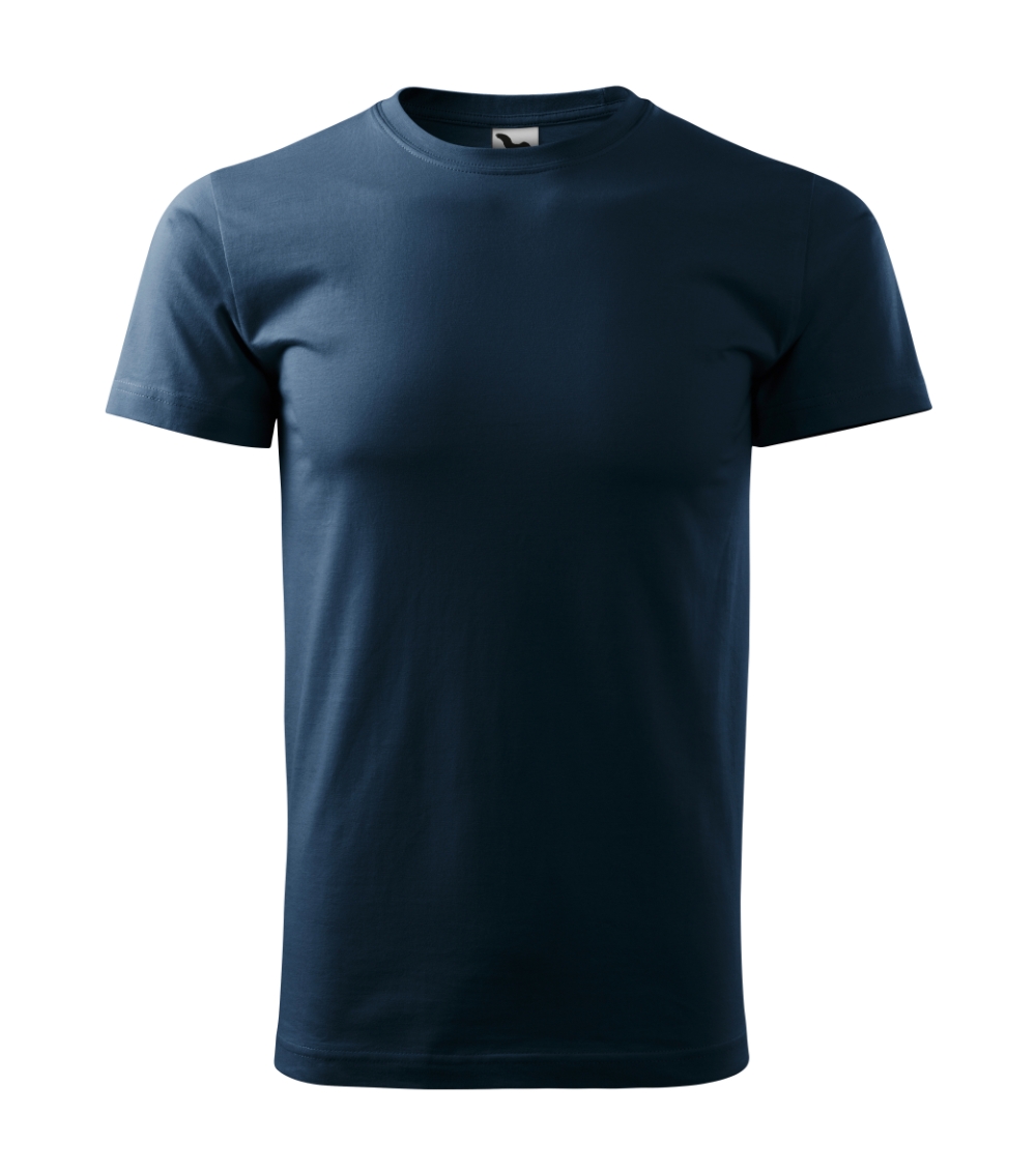Vyriški Marškinėliai MALFINI Basic 129 Navy Blue