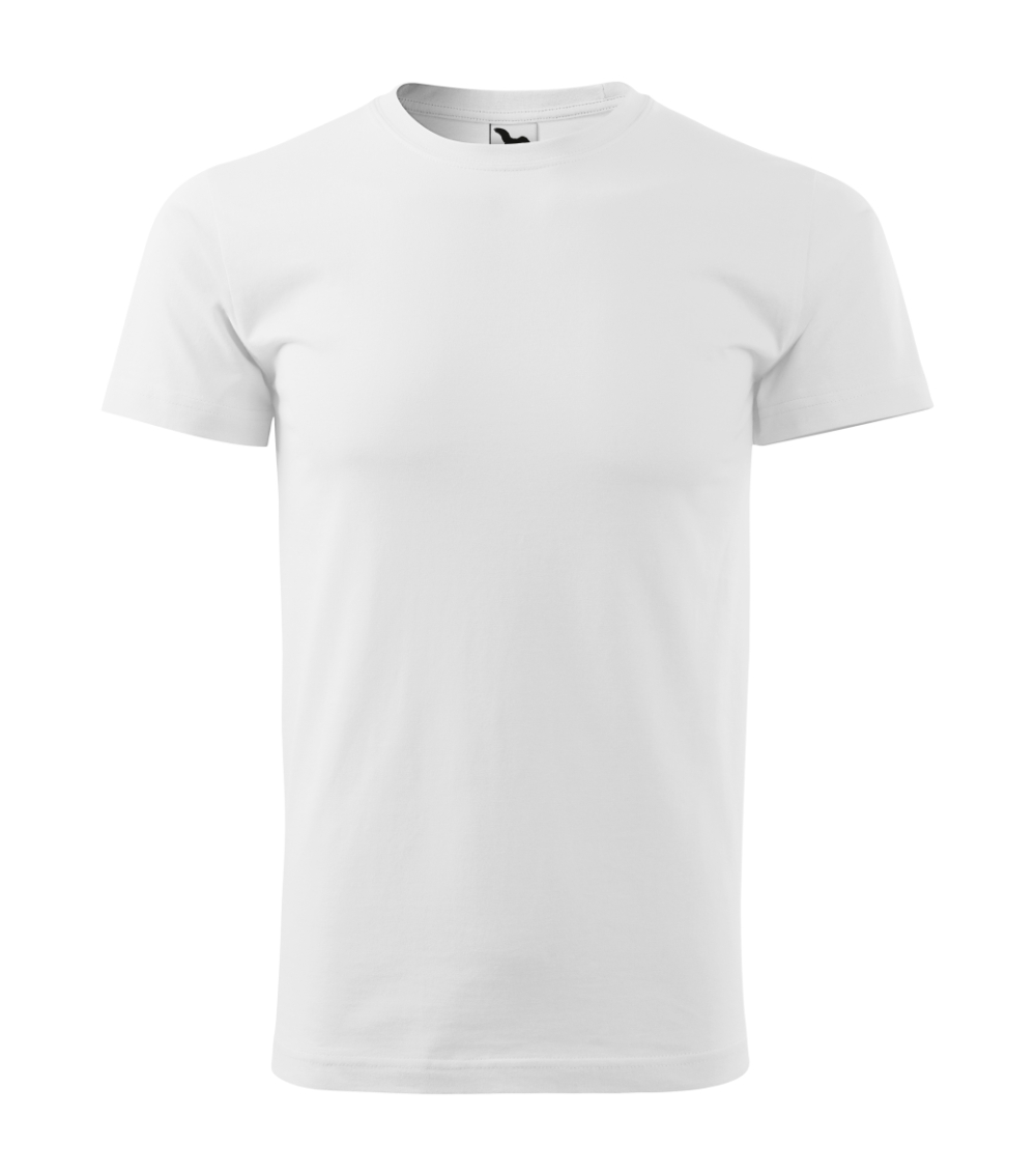 Vyriški Marškinėliai MALFINI Basic 129 White