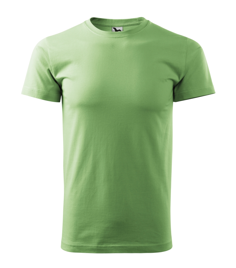 Vyriški Marškinėliai MALFINI Basic 129 Grass green, 160g/m2